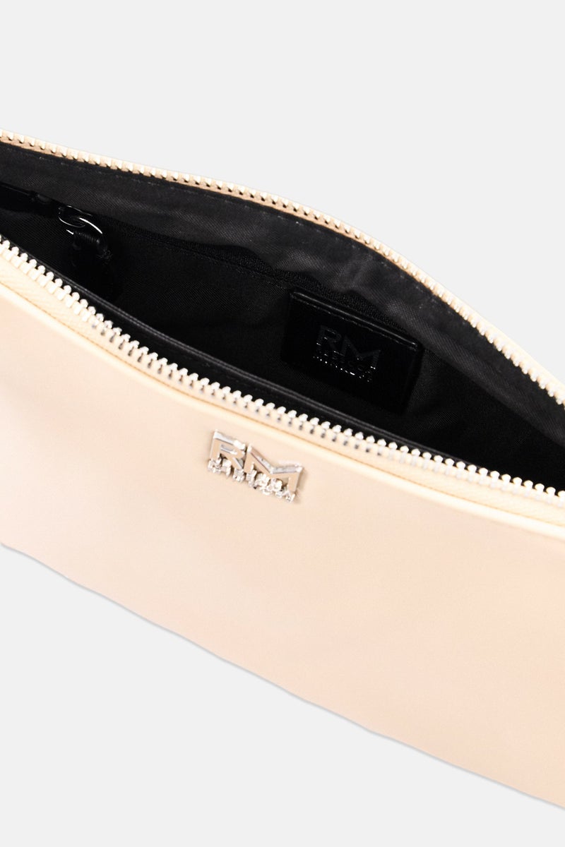 Rebecca Minkoff Women Brand Logo Cross Body Bag, Stone - Image 5